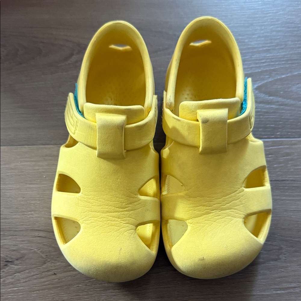 Sunny Yellow Kids Sandals